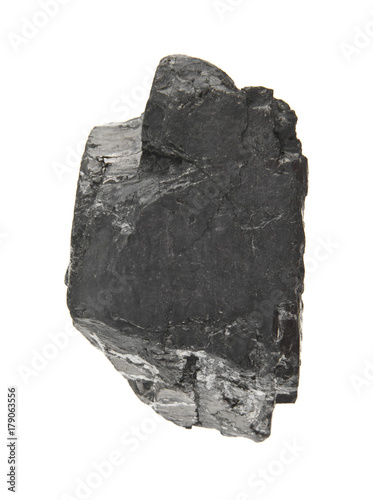 coal isolated on white background