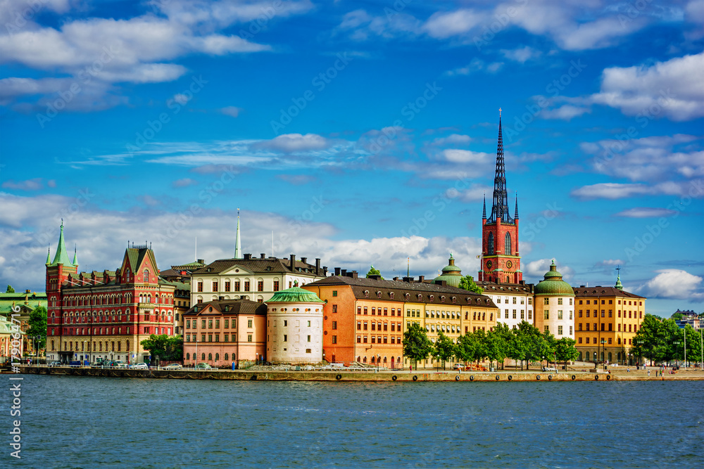 Cityscape of Stockholm, Sweden
