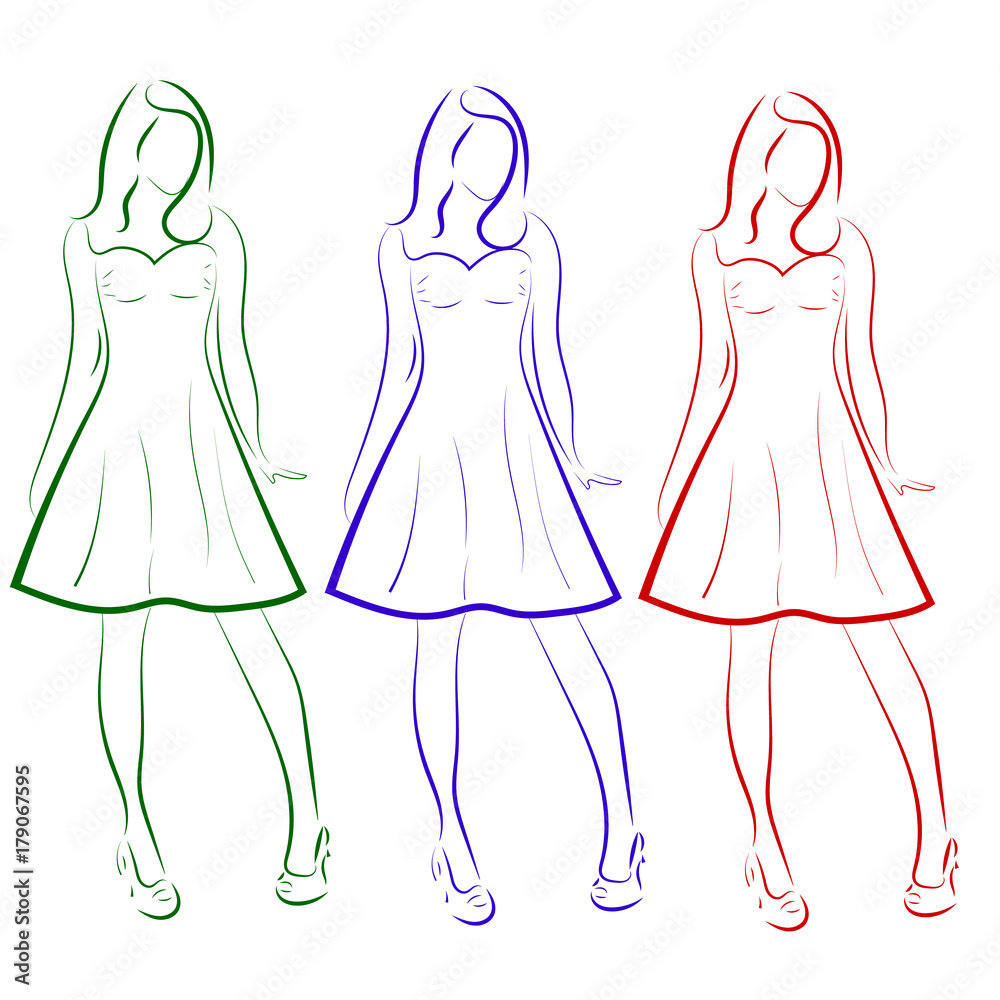 How to Draw a Dress - Easy Drawing Tutorial For Kids