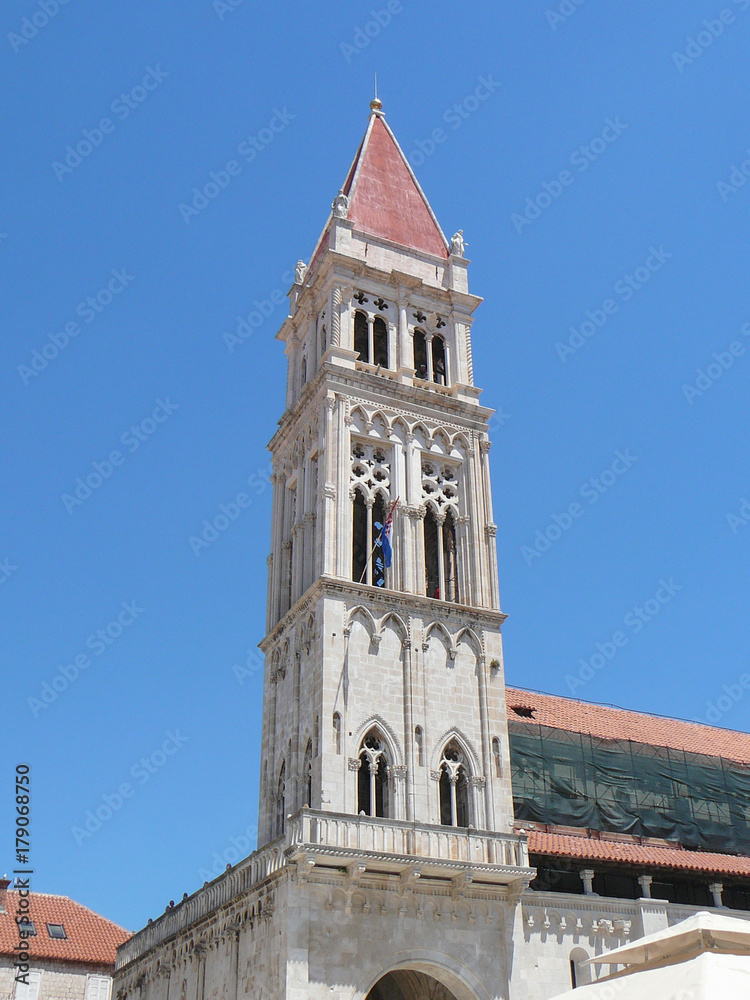 Fototapeta premium View of the church of Trogir