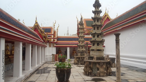 Obraz na plátně Bangkok Temple
