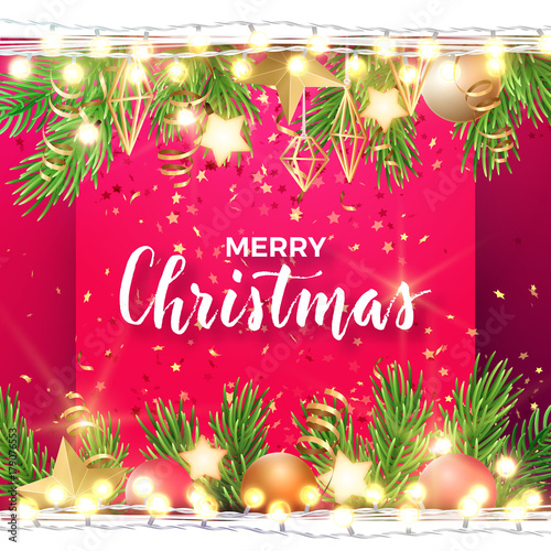 Festive Christmas and New Y...