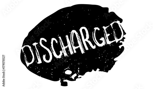 Discharged rubber stamp. Grunge design with dust scratches. Effects can be easily removed for a clean, crisp look. Color is easily changed.