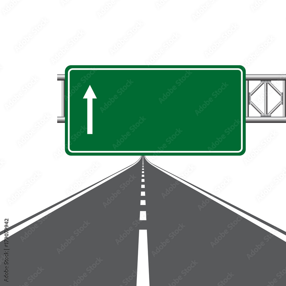 highway road sign clipart
