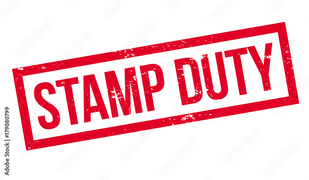 Stamp Duty rubber stamp. Grunge design with dust scratches. Effects can be easily removed for a clean, crisp look. Color is easily changed.