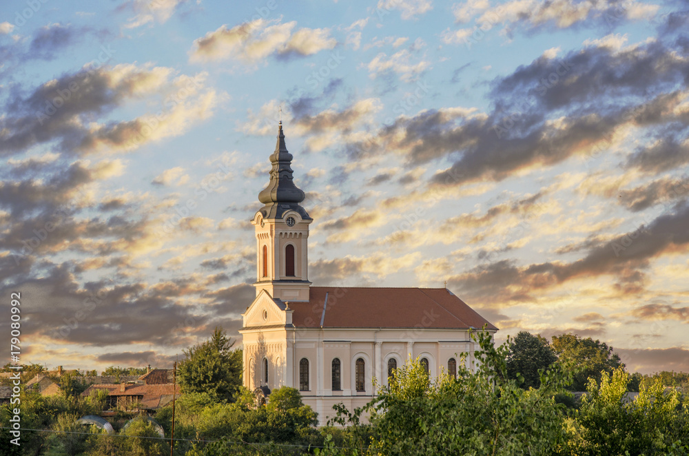Naklejka premium church