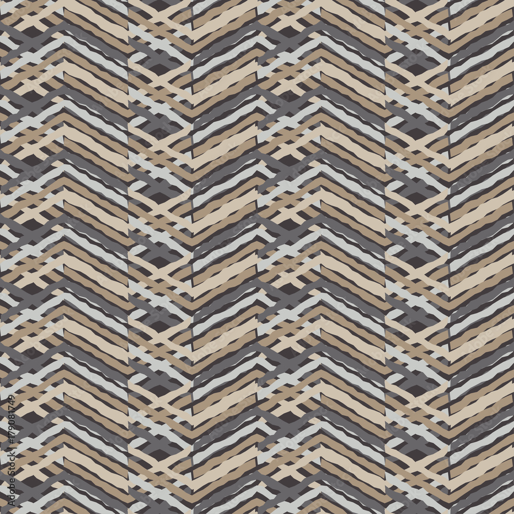 Ethnic boho seamless pattern. Zigzag texture. Retro motif. Textile rapport. Ethnic boho seamless pattern. Zigzag texture. Retro motif. Textile rapport.