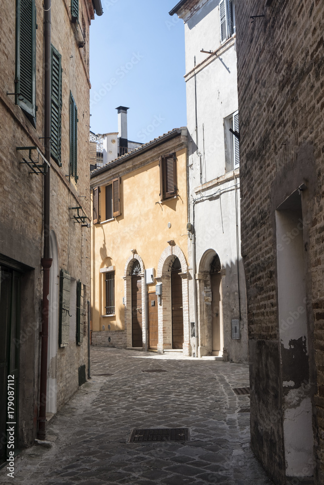 Appignano (Marches, Italy), historic village