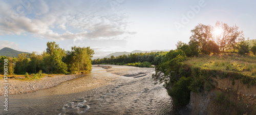 River Belaya (White) in Adygeya photo