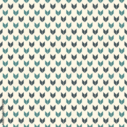 Seamless pattern with arrows motif. Repeated mini angle brackets. Chevrons wallpaper. Minimalist abstract background.