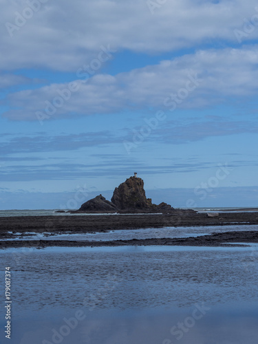 COASTLINE AT WAITAKERE REGIONAL PARK - AUCKLAND, NEW ZEALAND photo