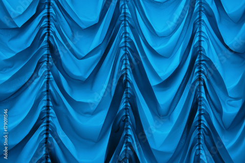 Curtain in French style