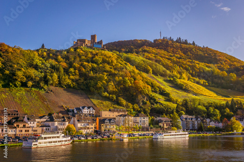 Bernkastel-Kues Burg Landshut im Herbst photo