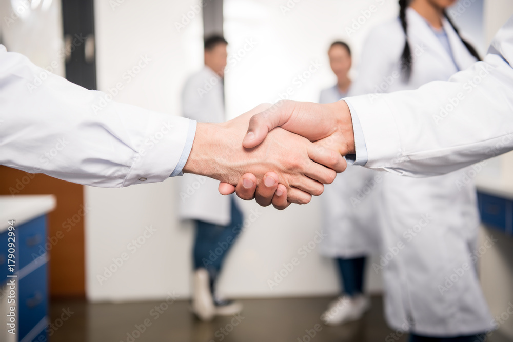 Doctors shaking hands Doctors shaking hands