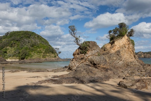 Matapouri coast New Zealand photo