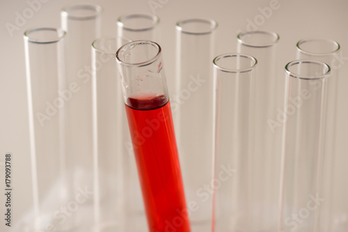 Wallpaper Mural test tubes with red liquid Torontodigital.ca