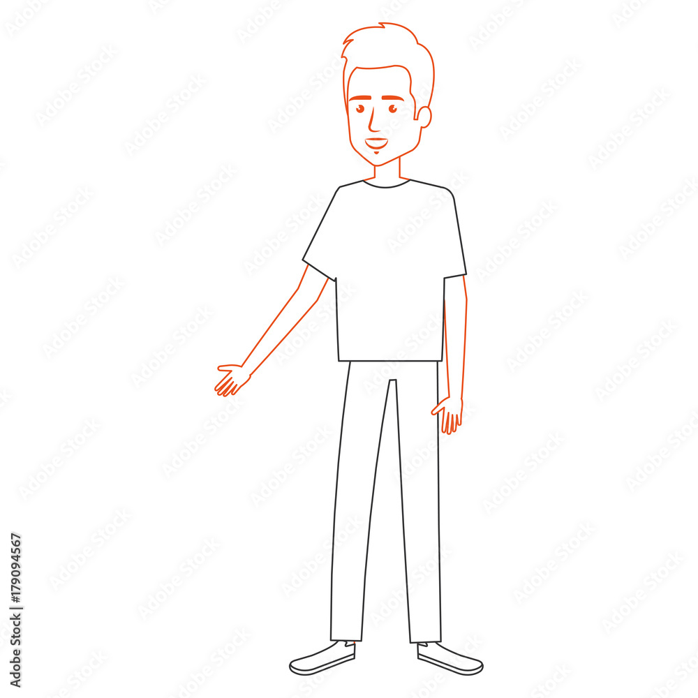 young man avatar character vector illustration design young man avatar character vector illustration design