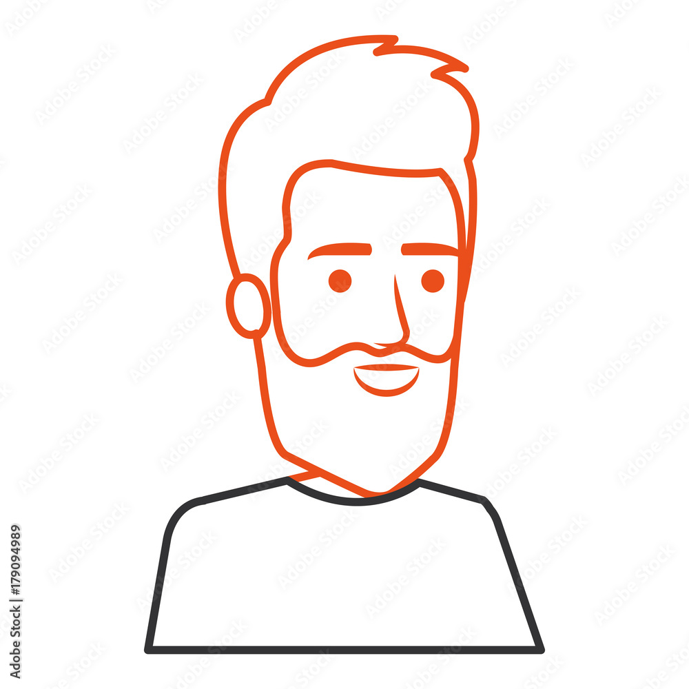 young man avatar character vector illustration design young man avatar character vector illustration design