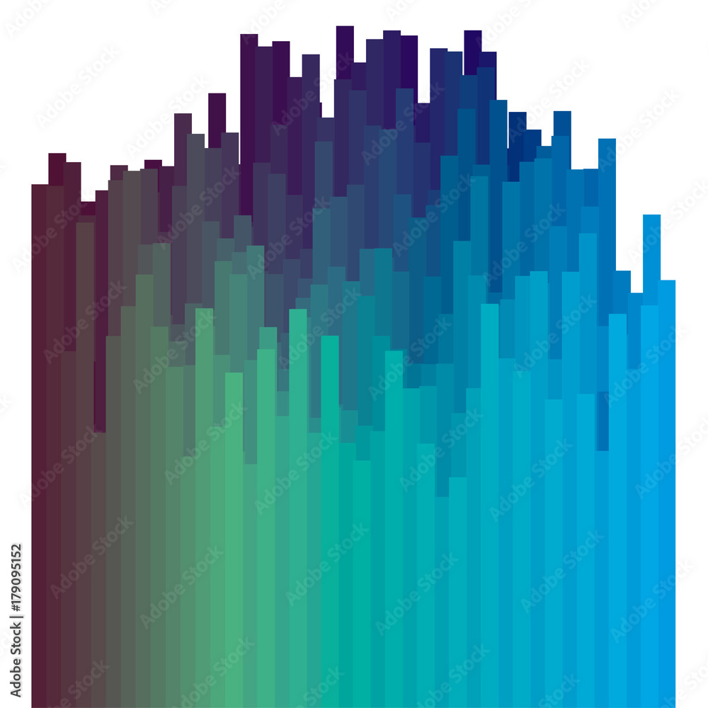 Glitch texture vector illustration. Abstract stripe background. Motif for invitation, header, card, poster.