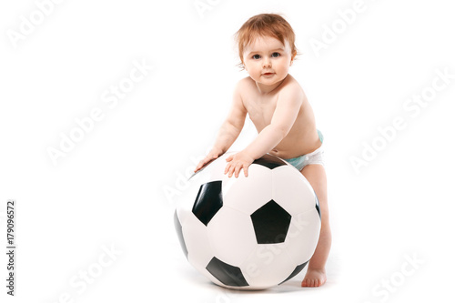 boy with a soccer ball © Ivan Traimak