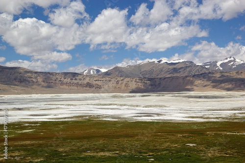 Tso Kar Lake in Ladakh  India
