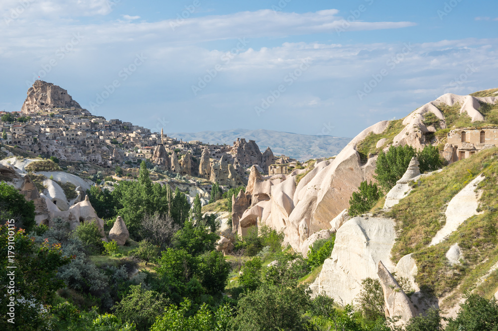 Landscape in Cappadocia, Turkey