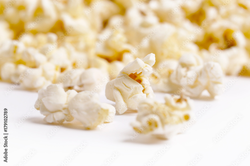 Popcorn - close up view Popcorn - close up view