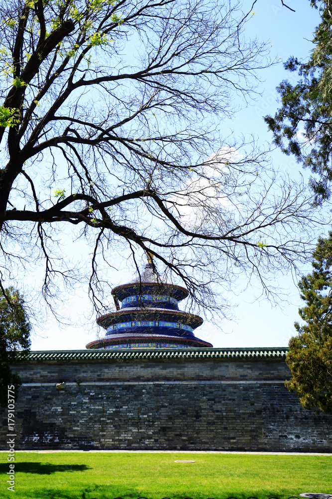 The temple of heaven in Beijing, China