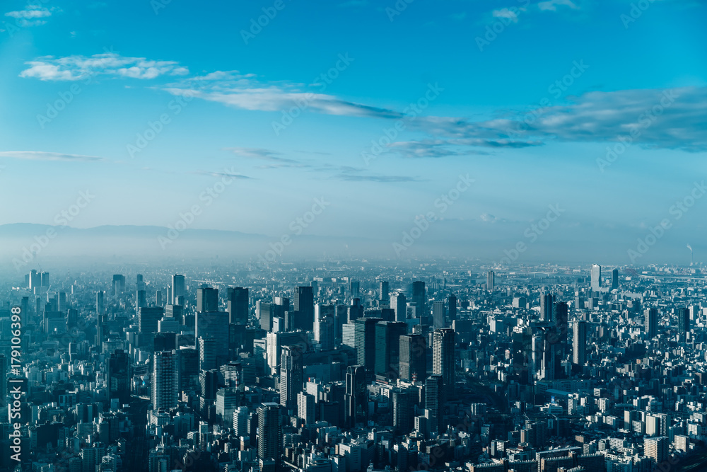 Fototapeta premium Krajobraz Osaki