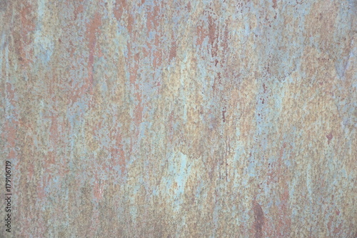old rusty metal wall texture background