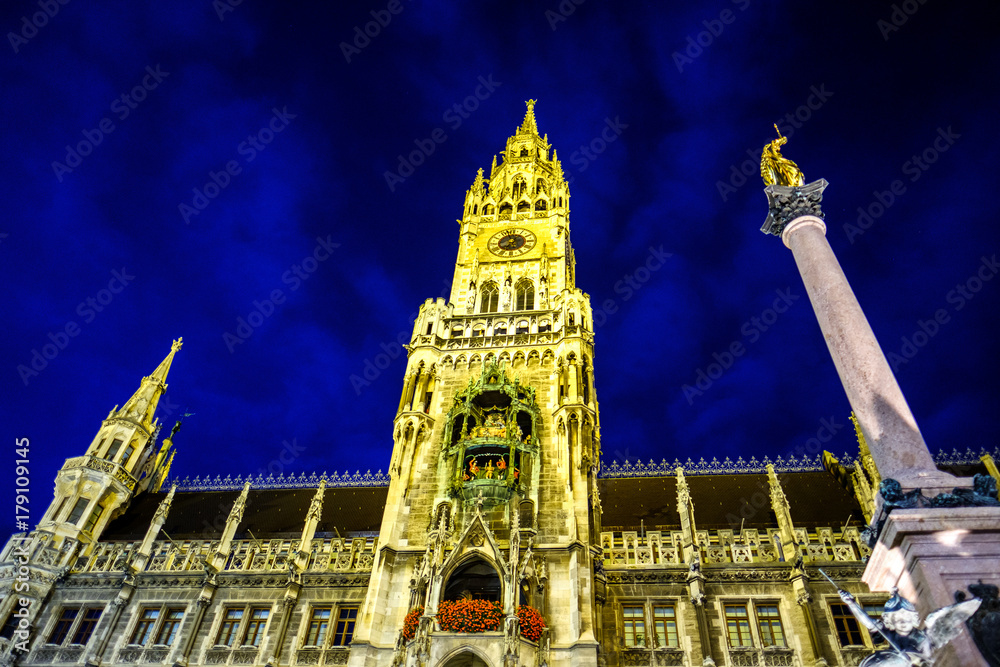 Obraz premium munich city hall
