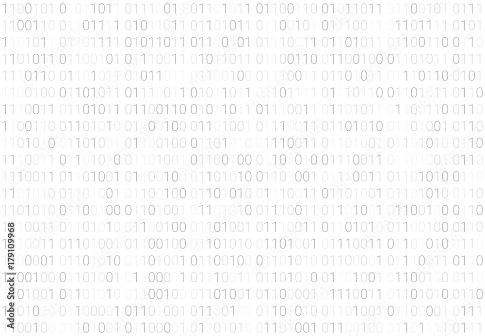 Binary code pattern. Seamless digital technology background. abstract ...