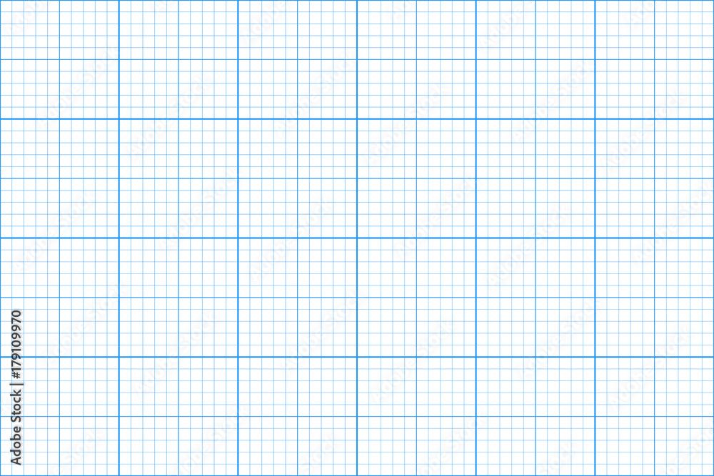 graph paper. seamless pattern. architect backgound. millimeter grid. vecto