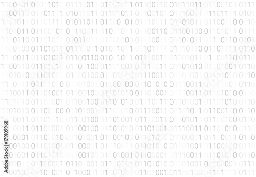 Binary code pattern. Seamless digital technology background. abstract matrix. programming computer code. technology concept. vector