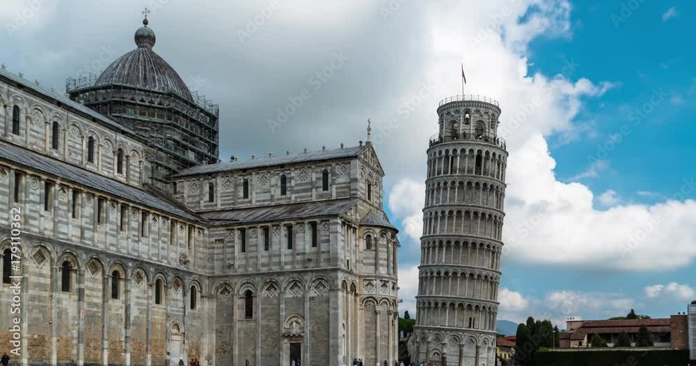 Piza Italy Time Lapse Stock Footage