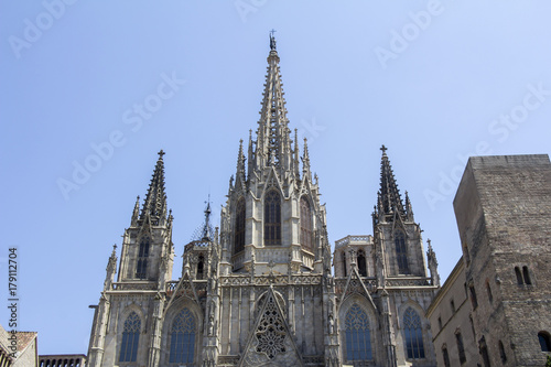 Cathedral Holy Cross and Saint Eulalia in Barcelona