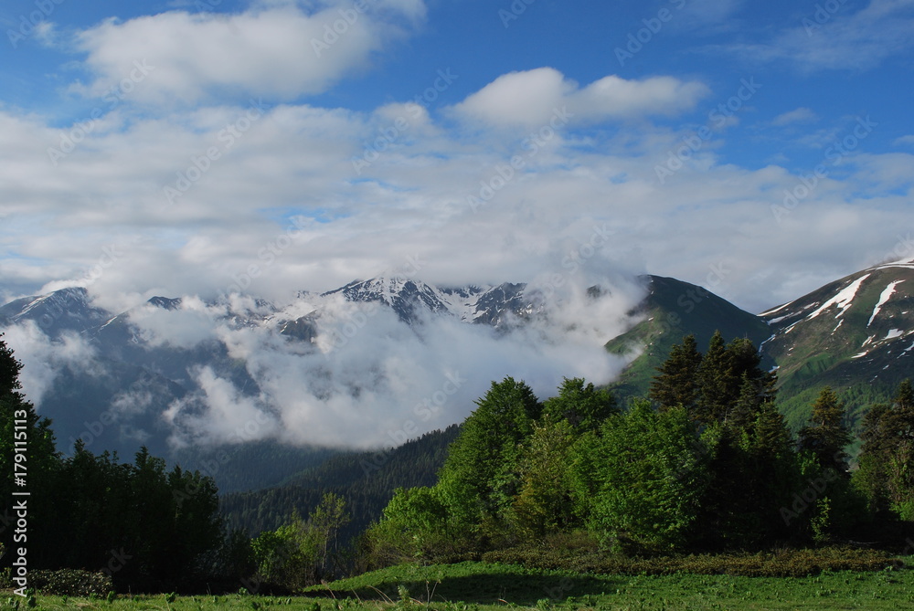Fototapeta premium Krasnaya Polyana