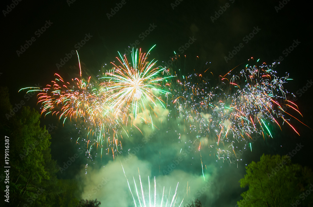 Obraz premium fireworks