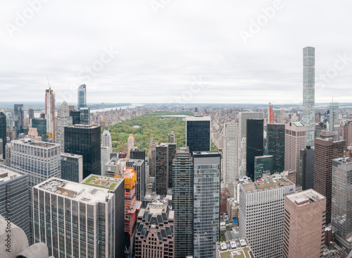 new york skyline central park