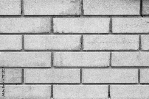 Gray concrete brick wall background and texture