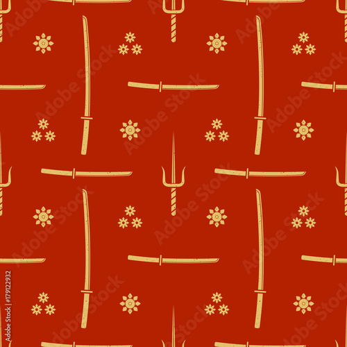 vector cold steel arms pattern.