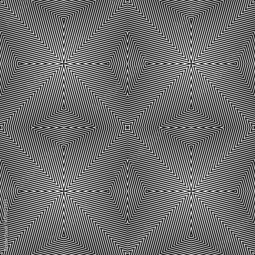 optical art abstract seamless pattern.