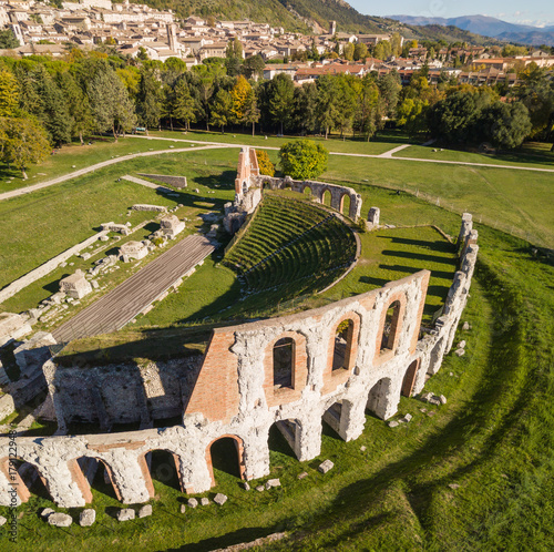 фотографія Gubbio, one of the most beautiful small town in Italy