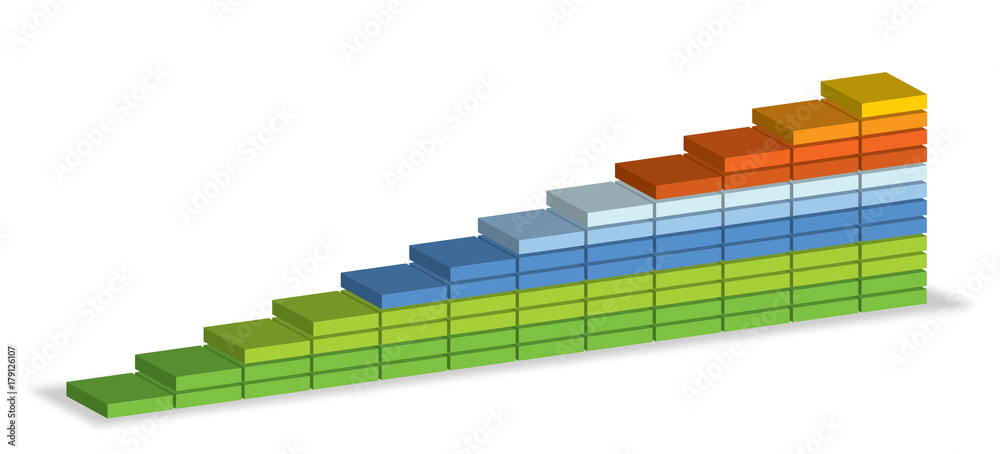 Obraz premium growth graphic 03