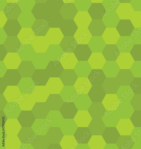 seamless pattern with hexagons