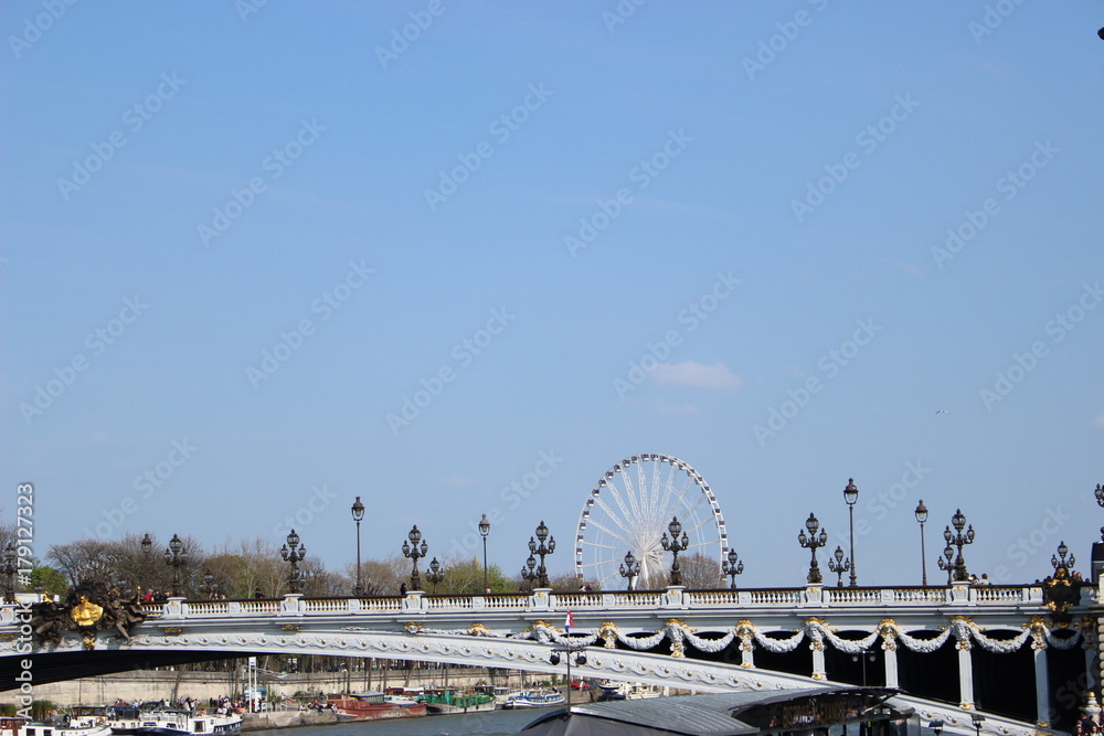 ALEXANDRE　BRIDGE　IN　PARIS