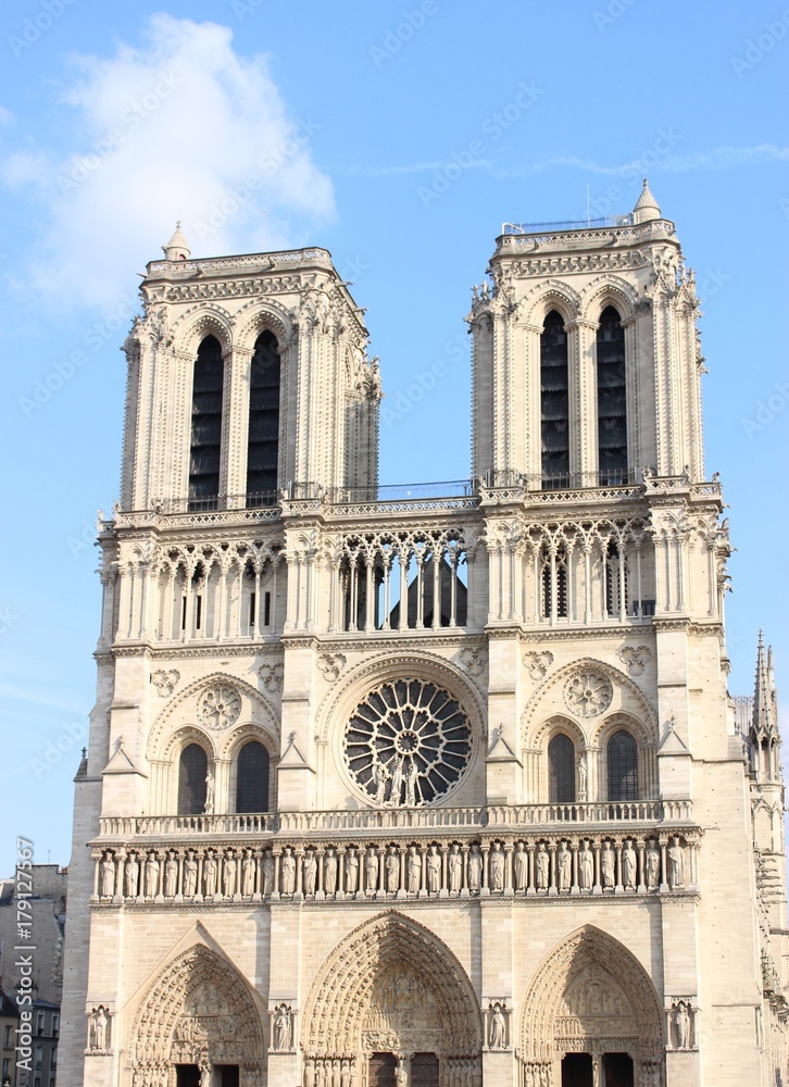 Notre dame de Paris Cathedral 