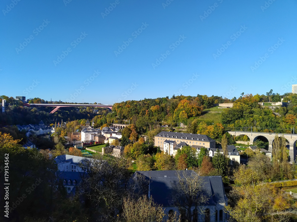 Bridges and views of the city from above, Luxembourg