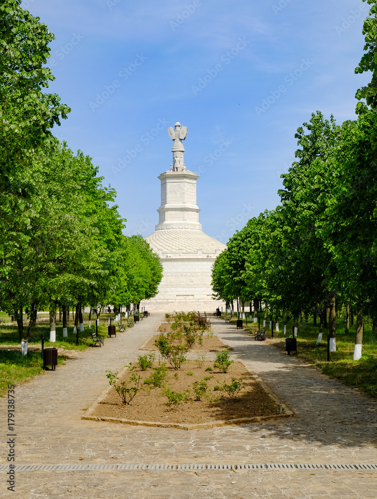 Adamclisi Monument in Dobrogea Romania
