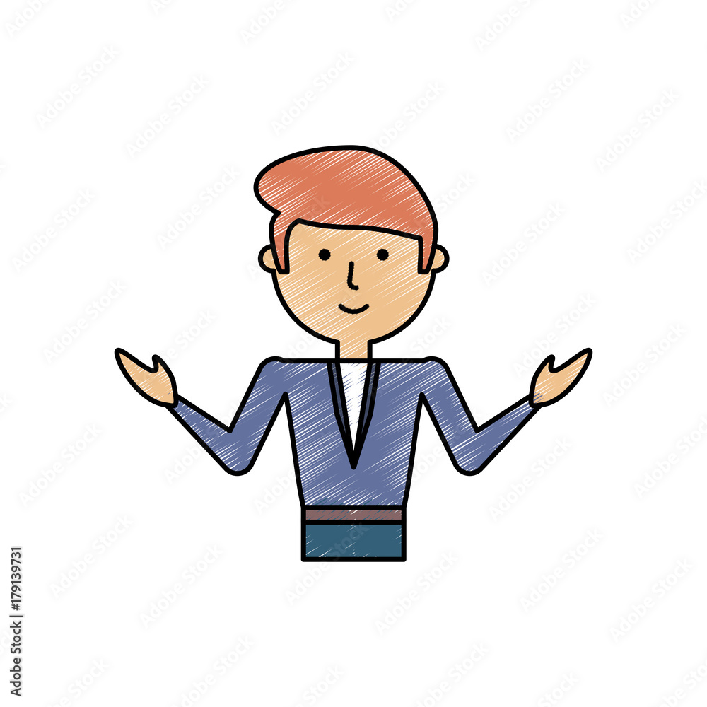 flat line colored teacher man doodle over white background vector illustration flat line colored teacher man doodle over white background vector illustration